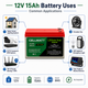 CELLWATT™ 12V 15Ah Lithium Iron Battery