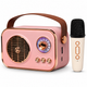 Retro Bluetooth Speaker with Mini Wireless Mic