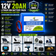 CELLWATT™ 12V 20Ah Lithium Iron Battery Pack