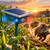Careway® Solar-Powered Advanced Animal Repellent System