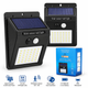 Solar Wall Light 64 LED  with PIR Motion Sensor