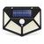 Solar Motion Sensor LED Wall Light