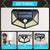Solar Motion Sensor LED Wall Light