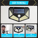 Solar Motion Sensor LED Wall Light