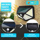 Solar Motion Sensor LED Wall Light